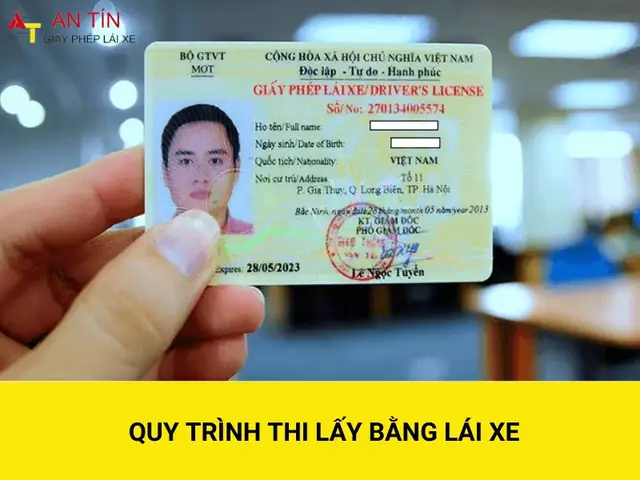 Ảnh Bằng Lái Xe Ô Tô