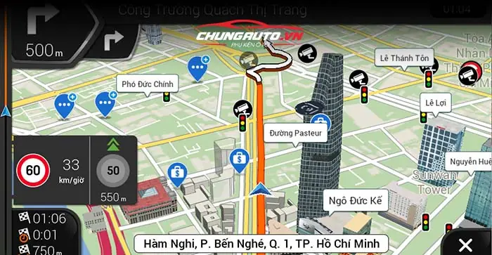 Bản Đồ Chỉ Đường Lái Xe Ô Tô