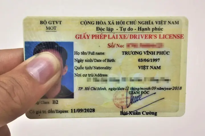 Bằng Lái Xe Ô Tô B2