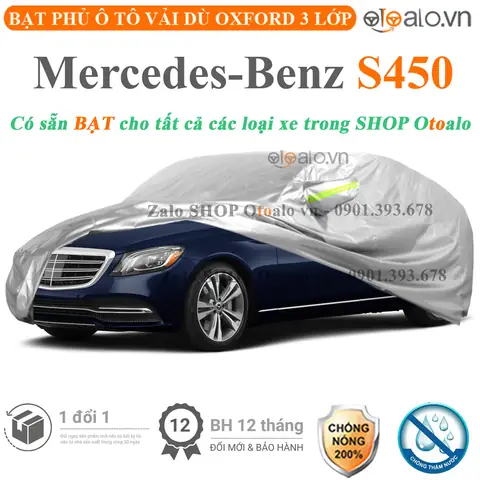 Bạt Phủ Xe Ô Tô Mercedes