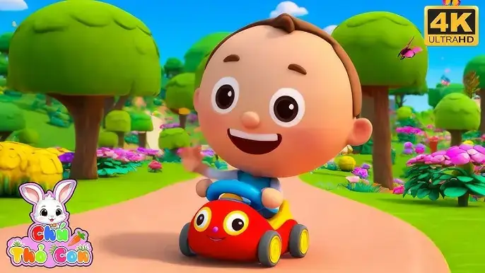 Bo Bí Bo Em Lái Xe Ô Tô