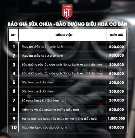 Bơm Ga Xe Ô Tô