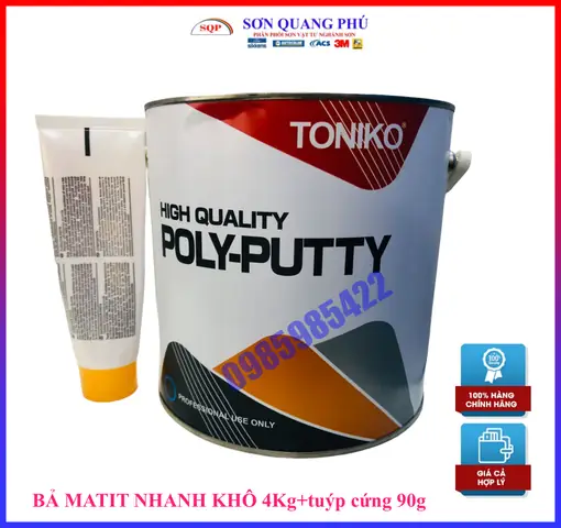 Bột Bả Matit Xe Ô Tô