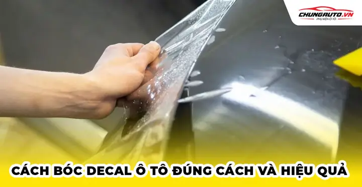 Cách Bóc Đề Can Trên Xe Ô Tô