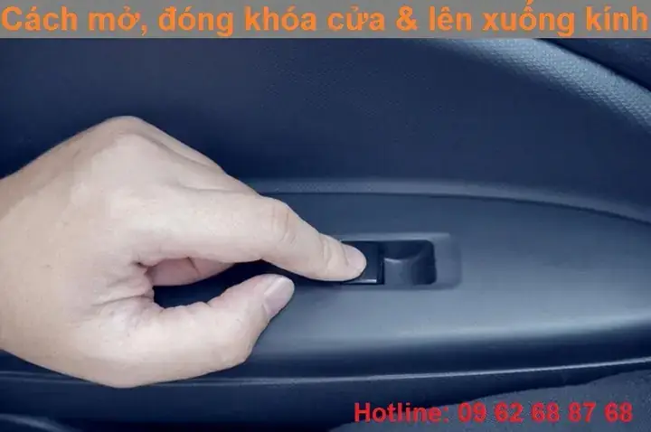 Cách Mở Cửa Sổ Xe Ô Tô