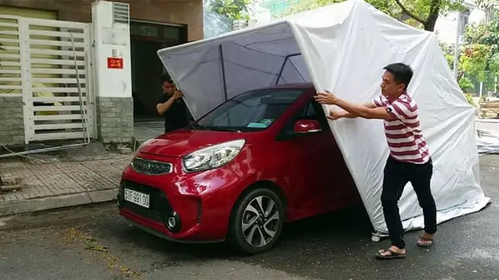 Cách Phủ Bạt Xe Ô Tô