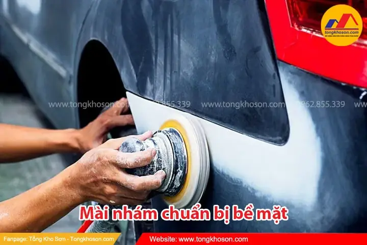 Cách Tự Sơn Xe Ô Tô