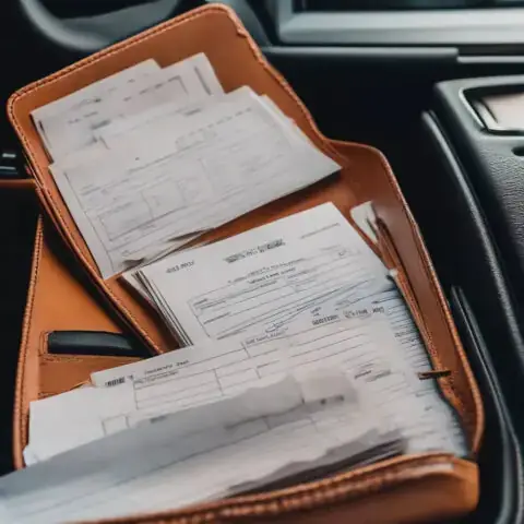 Có Nên Để Giấy Tờ Trong Xe Ô Tô