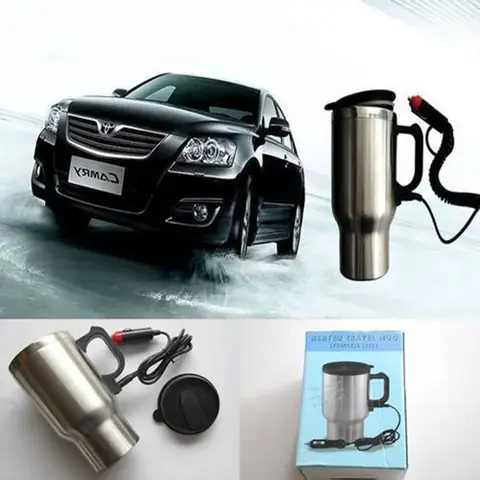 Cốc Đun Nước Trên Xe Ô Tô