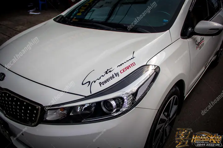 Dán Chữ Xe Ô Tô