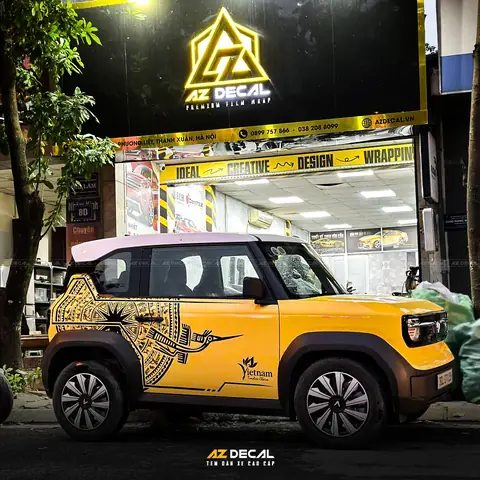 Dán Decal Xe Ô Tô Đà Nẵng