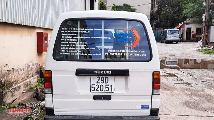 Dán Quảng Cáo Trên Xe Ô Tô