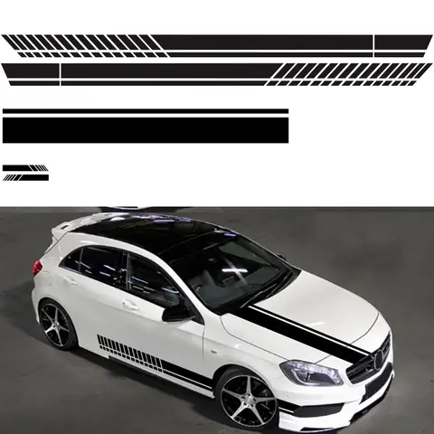 Decal Dán Sườn Xe Ô Tô