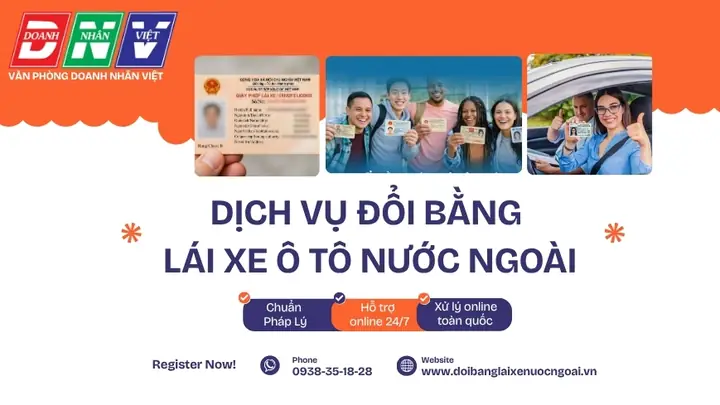Đổi Bằng Lái Xe Ô Tô Nước Ngoài