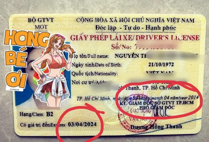 Đổi Bằng Lái Xe Ô Tô Ở Bình Dương