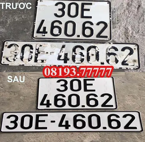 Đổi Biển Số Xe Ô Tô Hà Nội