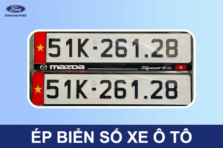 Ép Biển Số Xe Ô Tô