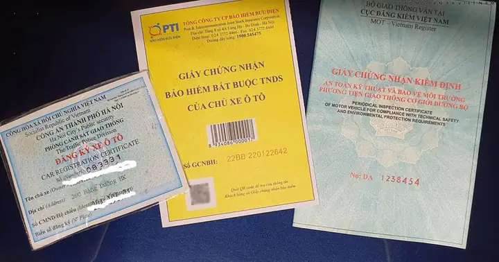 Giấy Đăng Kiểm Xe Ô Tô