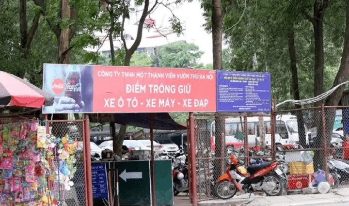 Gửi Xe Ô Tô Công Viên Thủ Lệ