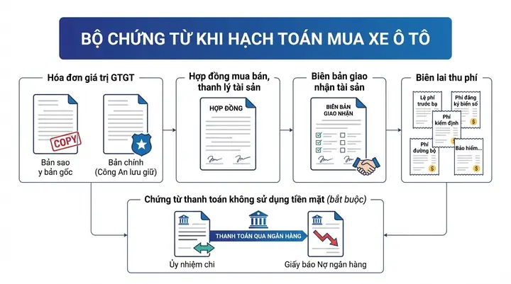 Hạch Toán Xe Ô Tô