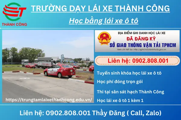 Học Bằng Lái Xe Ô Tô Quận 7