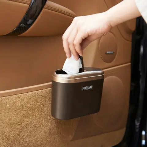 Hộp Đựng Rác Trên Xe Ô Tô