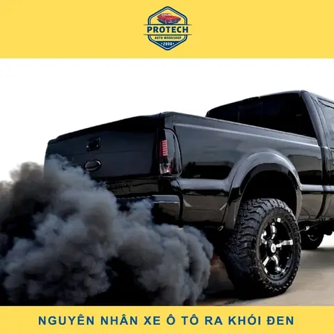 Khói Đen Xe Ô Tô