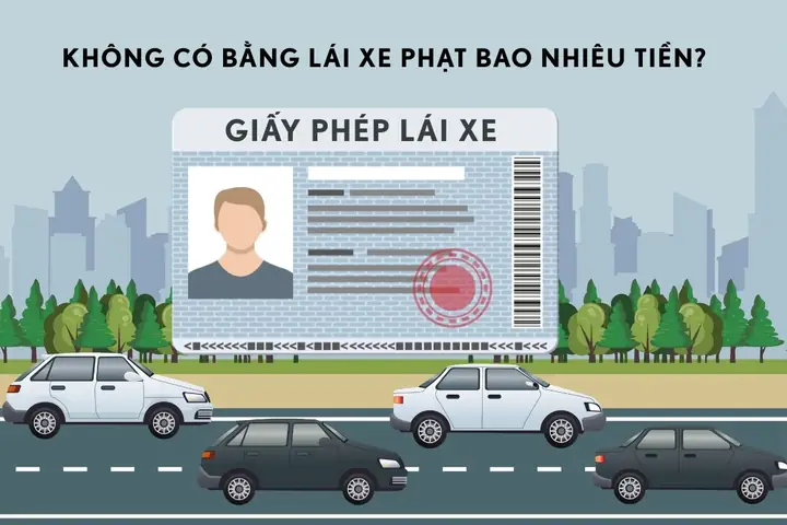 Không Có Bằng Lái Xe Ô Tô Phạt Bao Nhiêu