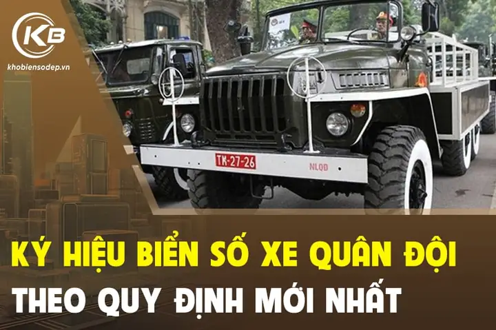 Ký Hiệu Biển Xe Ô Tô Quân Đội