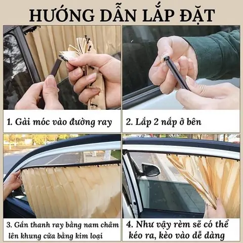 Lắp Rèm Xe Ô Tô