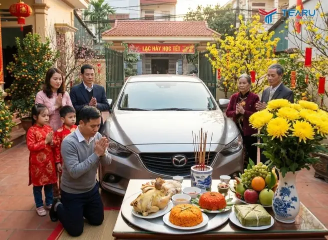Lễ Cúng Xe Ô Tô Cuối Năm