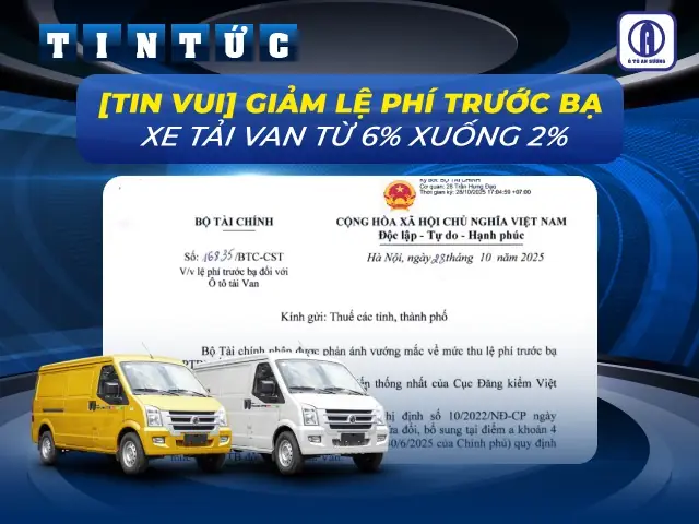 Lệ Phí Trước Bạ Xe Ô Tô Tải