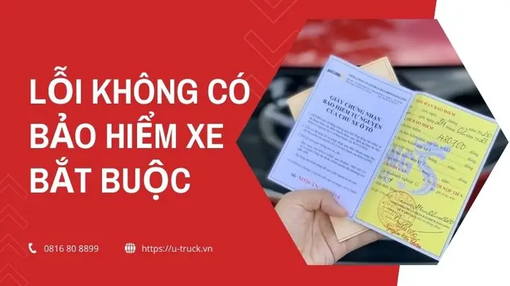 Lỗi Vi Phạm Không Có Bảo Hiểm Xe Ô Tô