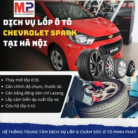 Lốp Xe Ô Tô Chevrolet Spark