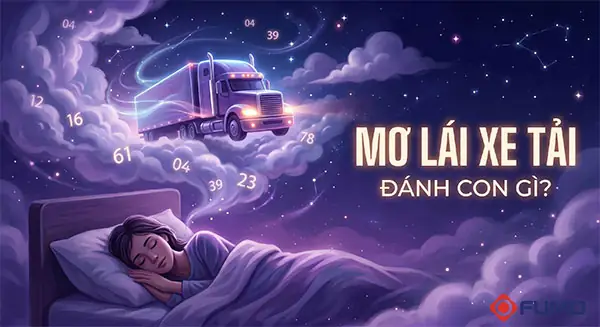 Mơ Lái Xe Ô Tô Tải Đánh Con Gì