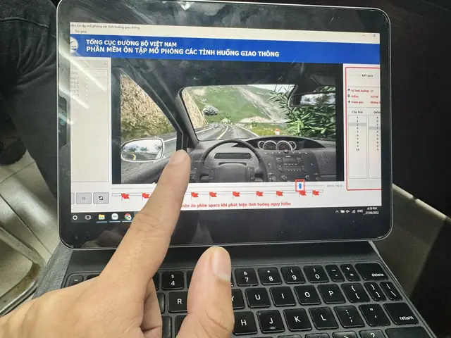 Mô Phỏng Thi Lái Xe Ô Tô
