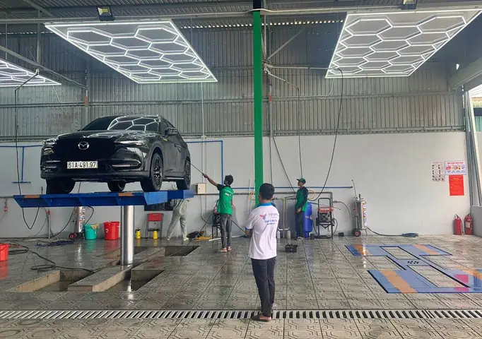 Mở Quán Rửa Xe Ô Tô
