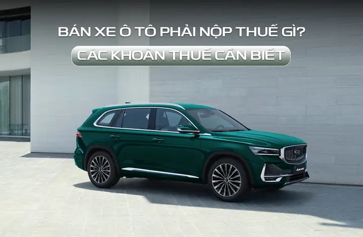 Nộp Thuế Xe Ô Tô