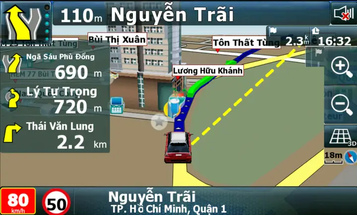 Phần Mềm Dẫn Đường Cho Xe Ô Tô