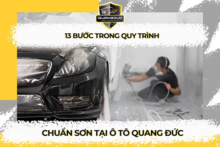 Quy Trình Sơn Xe Ô Tô