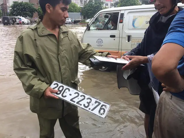 Rơi Biển Số Xe Ô Tô