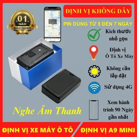 Thiết Bị Định Vị Xe Ô Tô Không Dây