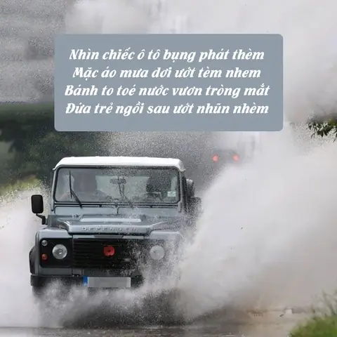 Thơ Hay Về Xe Ô Tô