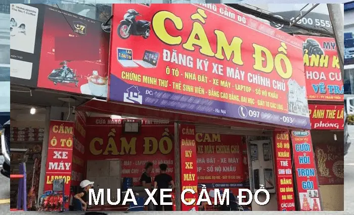 Tiệm Cầm Đồ Xe Ô Tô