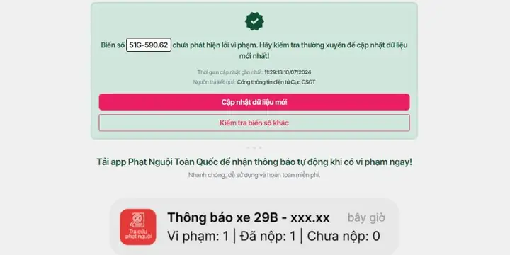 Tra Cứu Phạt Nguội Xe Ô Tô Tphcm