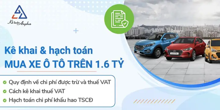 Trích Khấu Hao Xe Ô Tô Trên 1 6 Tỷ