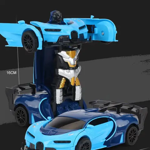 Xe Ô Tô Điều Khiển Từ Xa Biến Hình Robot
