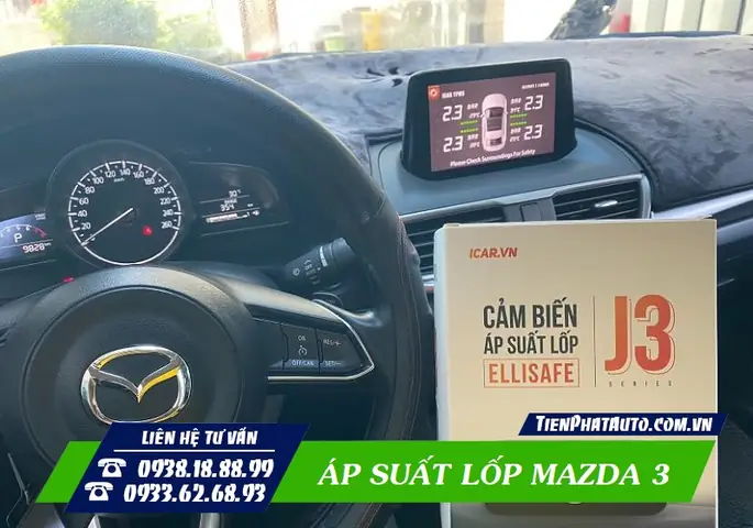 Áp Suất Lốp Xe Ô Tô Mazda 3