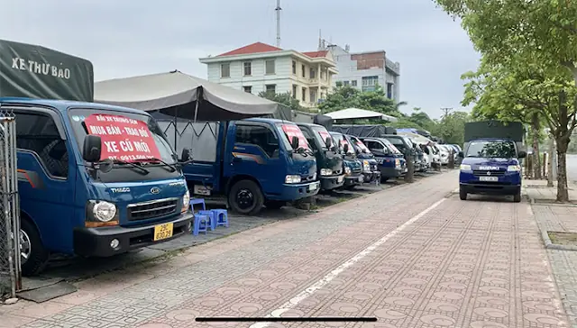 Bãi Xe Ô Tô Tải Cũ Hà Nội