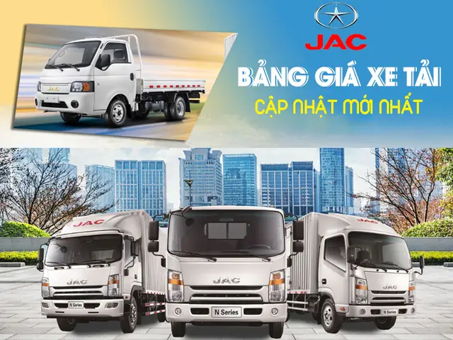 Bảng Giá Xe Ô Tô Tải Jac